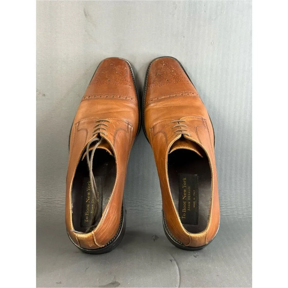 Too Boot New York Sanford brogue cap toe Oxford shoes men’s size 9